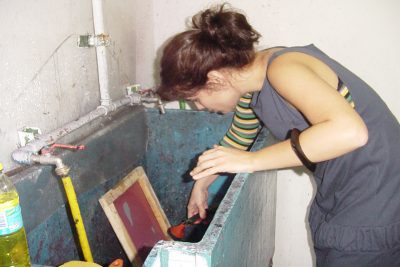 Oficina de Silk screen